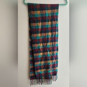 Cashmere scarf, made in Scotland